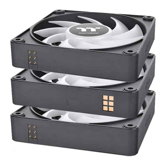 (image for) Thermaltake CT120 EX ARGB Sync 120mm Black Fan 3-Pack